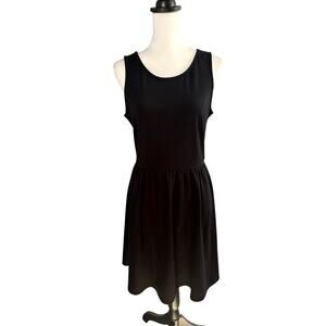 Old Navy Black Sleeveless Dress Medium